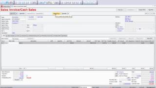 Create Sales (Tax)  Invoice in 4 Clicks - Master Accounting Software screenshot 2
