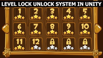 Level Lock Unlock Unity 3d Complete Tutorial In Urdu / Hindi