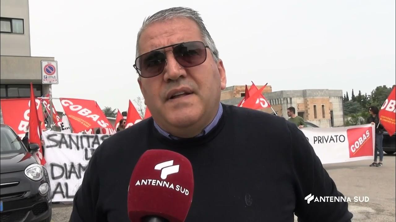 08 Maggio 2023 Lecce Sanitaservice e blocco assunzioni, lavoratori