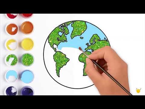Wideo: Jak Narysować Planetę Ziemię