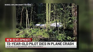 72-year-old pilot dies in Ashland County plane crash