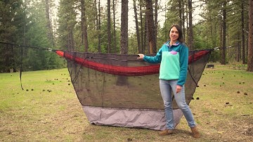 Therm-a-Rest Slacker Hammock Bug Shelter Setup Instructions