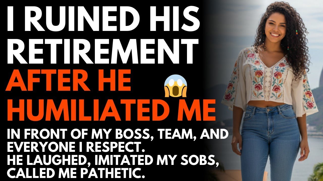 My Dad Humiliated Me At My Promotion Party... So I Destroyed His Retirement In Front Of Everyone