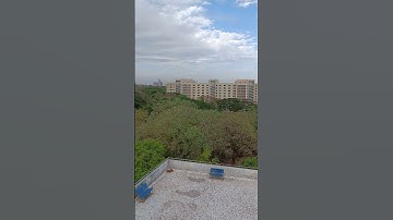 View from top of the Hostel 14 😍| IIT Bombay | Powai @IITBombayOfficialChannel