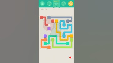 Puzzlerama Flow Bridges Expert Solution Level 48