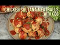 Juicy Air Fried Chicken Sultana Meatballs!
