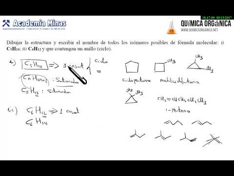 Escribir Isomeros De Formula C5h10 Youtube