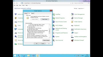 Настройка Windows 2012