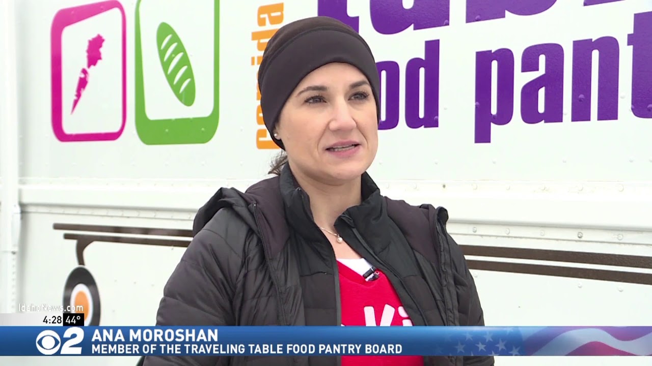 newspaper mockup Nampa's New Mobile Food Bank