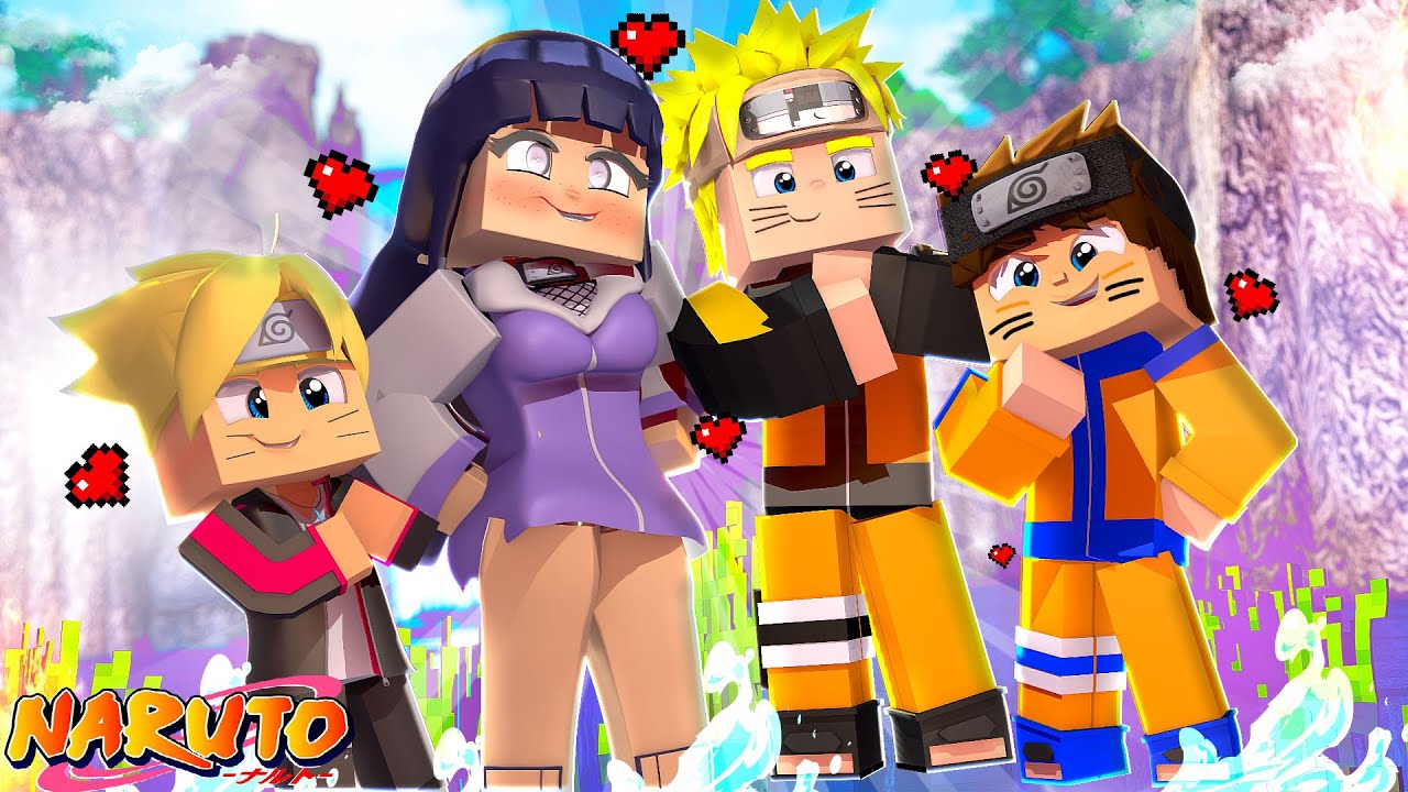 Minecraft: Who's Your Family? - FILHOS DO NARUTO E HINATA ( Naruto  Shippuden ) 