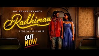 Radhimaa Official Music Video | Sai Abhyankkar | Bhagyashri Borse | Thejo Bharathwaj | Think Indie