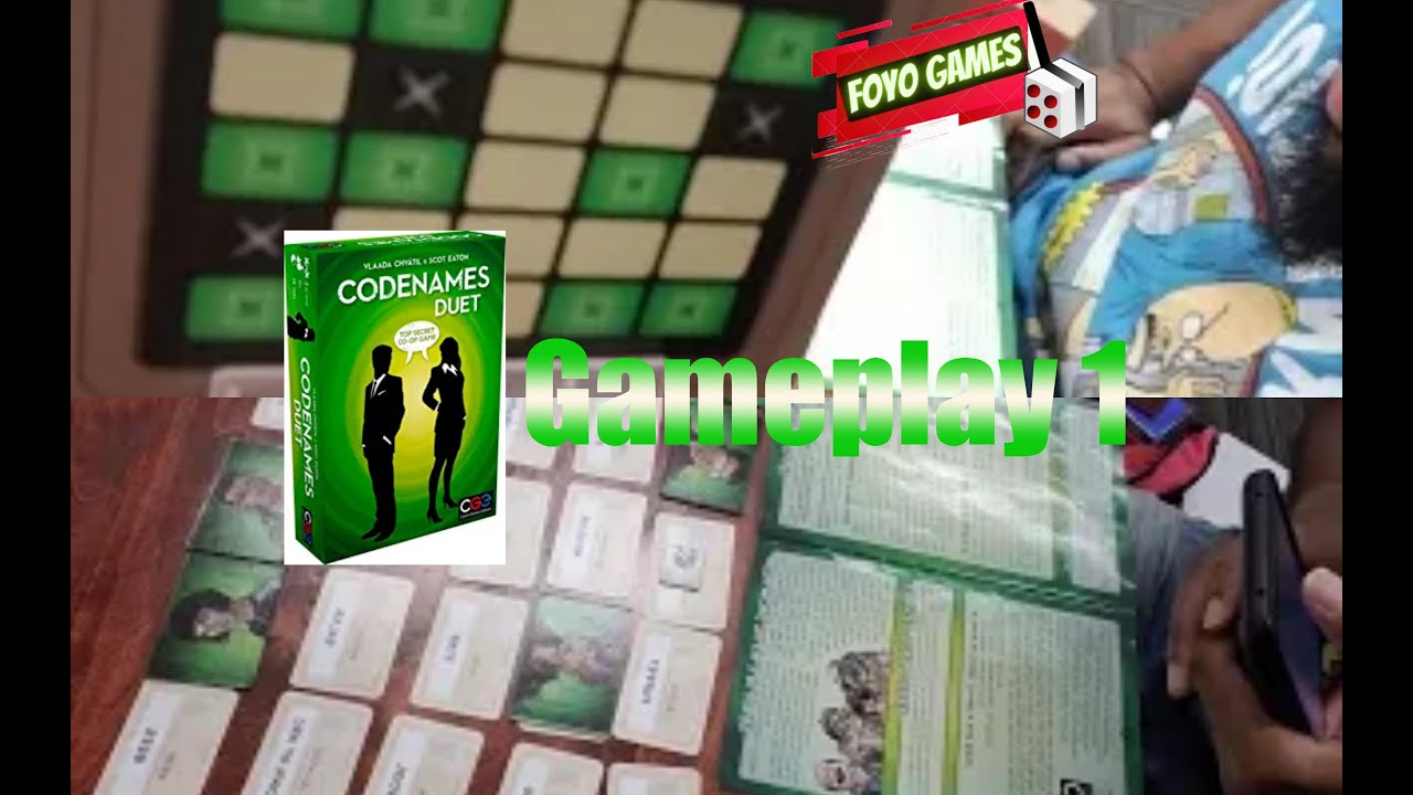 Codenames Duet Gameplay 1 - YouTube