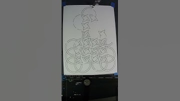 Generative  knot #art #pen #ink #blender #diy #timelapse #drawing #p5js #art #trending #shortsfeed