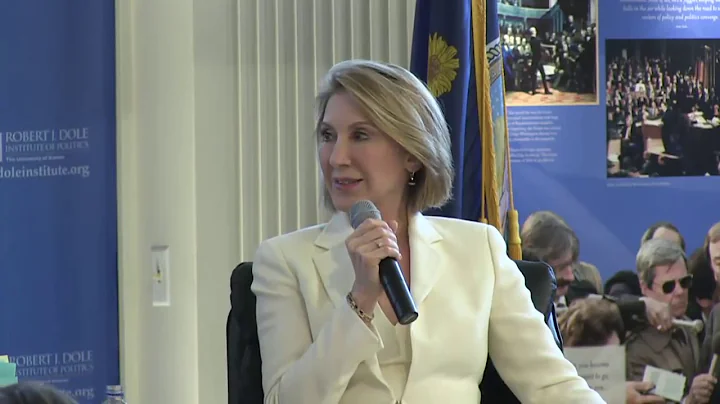 Dole Lecture: Carly Fiorina