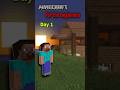 MINECRAFT , FOR BEGINNERS ? ONLY DAY 1 #shorts