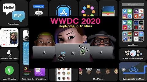 WWDC 2020 Keynote in 10 Minutes: iOS 14, iPadOS 14, Macs with Apple Processors