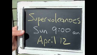 ‘Nick From Home’ Livestream #20 - Supervolcanoes