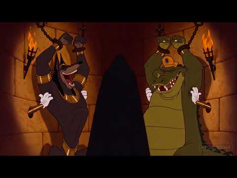 Anubis and Sobek tickled