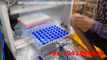 shrink wrapping machine for bottles | web sealer with shrink wrapping machine