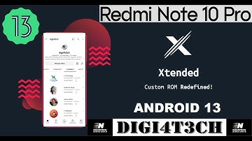 Xtended-XT 4.0 Official Android 13 For Redmi Note 10 Pro aka Sweetin 06th-Feb-2023 Review.