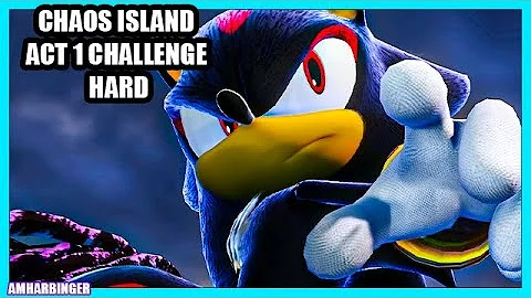 Shadow Generations Chaos Island Act 1 Hard Challenge S Rank Cross Over with Doom Morph!