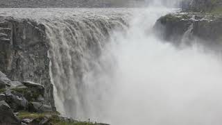 Beautiful Dettifoss Waterfalls Iceland - Free HD Stock Footage (No Copyright)