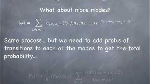 Lesson22: Quantized Fields, Transitions