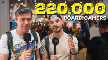We Went to the Biggest Board Game Convention Ever!
