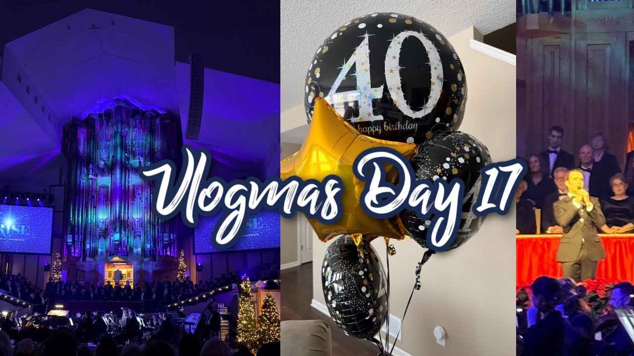 Рождественский концерт, Кори Котт и безумство | Vlogmas 2025