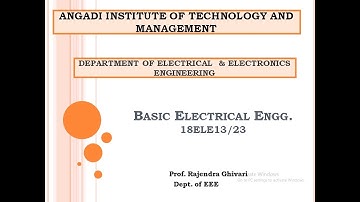 BEE 18ELE13/23  Numericals on Synchronous Generator