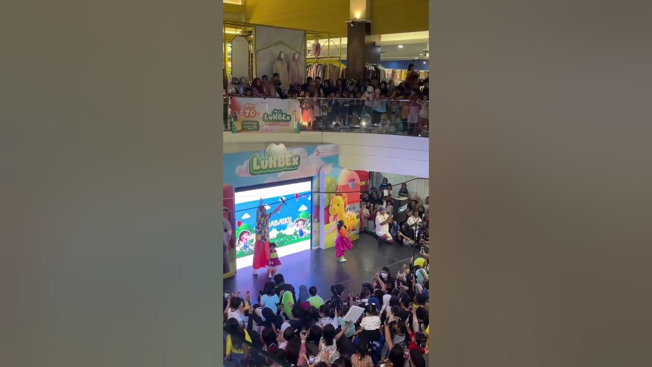 LEIKA NYANYI LAGU SAHABAT DI ACARA LUKBEX, BANYAK BANGET YANG NONTON 😍❤️ #leika #shorts #trending