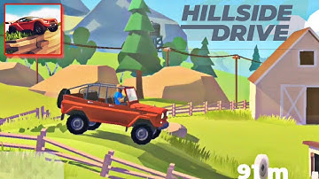 Hillside Drive – Hill Climb - Gameplay - Android