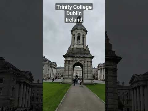 Video: Trinity koledžas Dubline: Visas vadovas