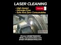 Manufacturing Process with Automated Laser Cleaning! #lasercleaningmachine#PrecisionCleaning