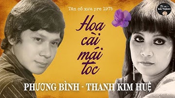Tân cổ xưa trước 1975 | HOA CÀI MÁI TÓC | Phương Bình - Thanh Kim Huệ