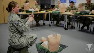 Ramstein Air Base Germany CPR class (2020) 🇺🇸