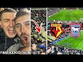 Watford vs ipswich town  12  80th minute goal sends fans mental as town go top of the league