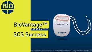 BioVantage™: Setting Patients Up for Spinal Cord Stimulation Success