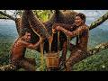 Traditional Honey Hunting | Extreme Challenge on Fragile Branch