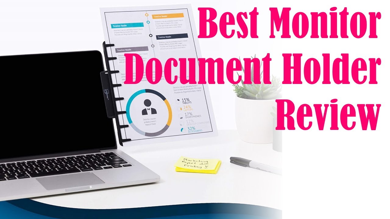Best Monitor Document Holder Review - Laptop Screen Computer Paper Mount
