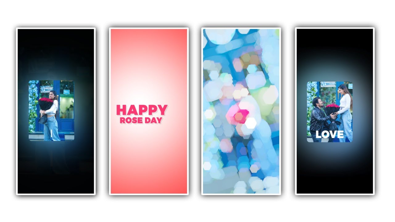 Happy Rose Day Video Editing In Alight Motion Instagram viral Ros day video editing 