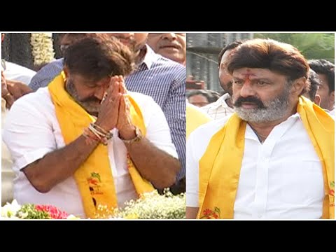 Nandamuri Balakrishna Visuals @ NTR Ghat | Sr NTR Jayanthi | TFPC - TFPC