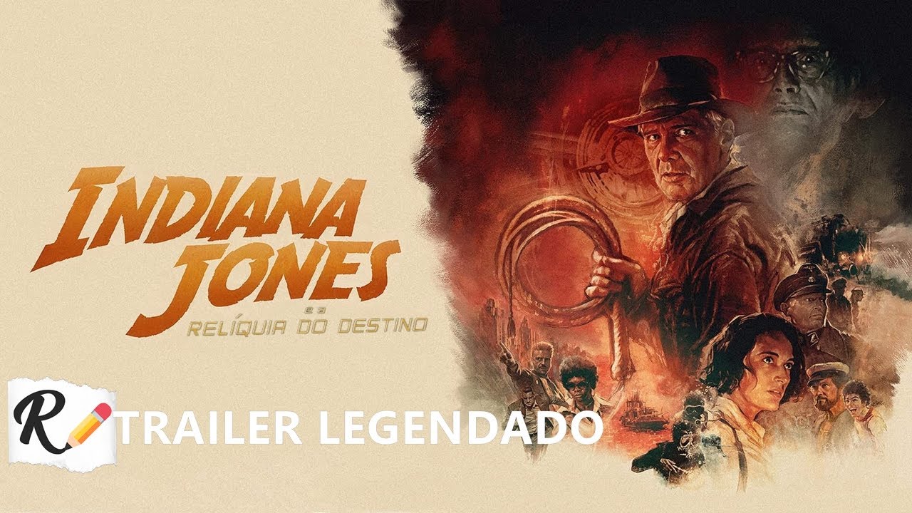 INDIANA JONES 5 e A Relíquia do Destino Trailer Brasileiro Dublado (2023) 