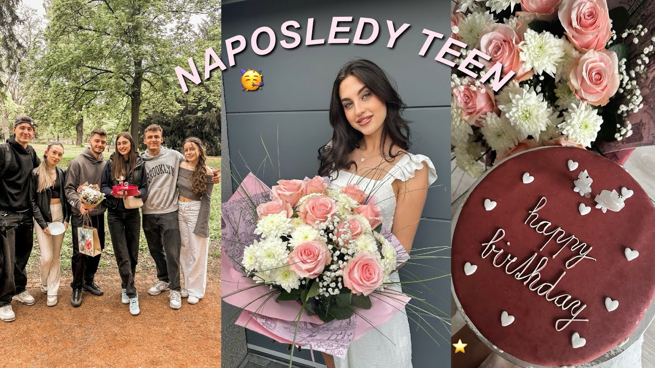 MOJE 19. NAROZENINY🥳!