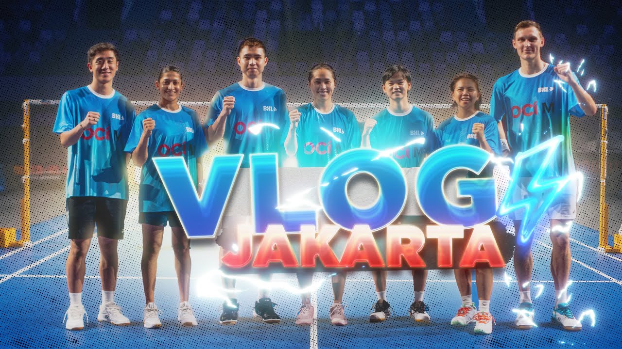 INSANE Badminton Training with Viktor Axelsen ! Jakarta Vlog 🏸🔥