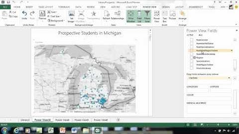 Power View in Excel 2013