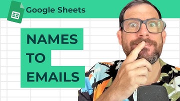 How to Convert Student Names to Emails
