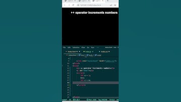 ++ operator increments numbers in Javascript
