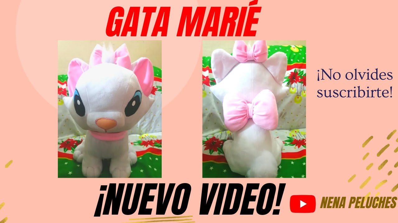 PASO A PASO GATA MARIÉ DE DISNEY