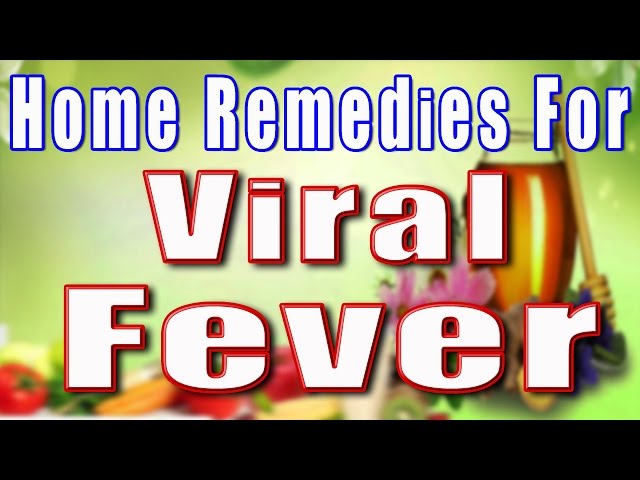 How to beat viral fever in rainy season?
